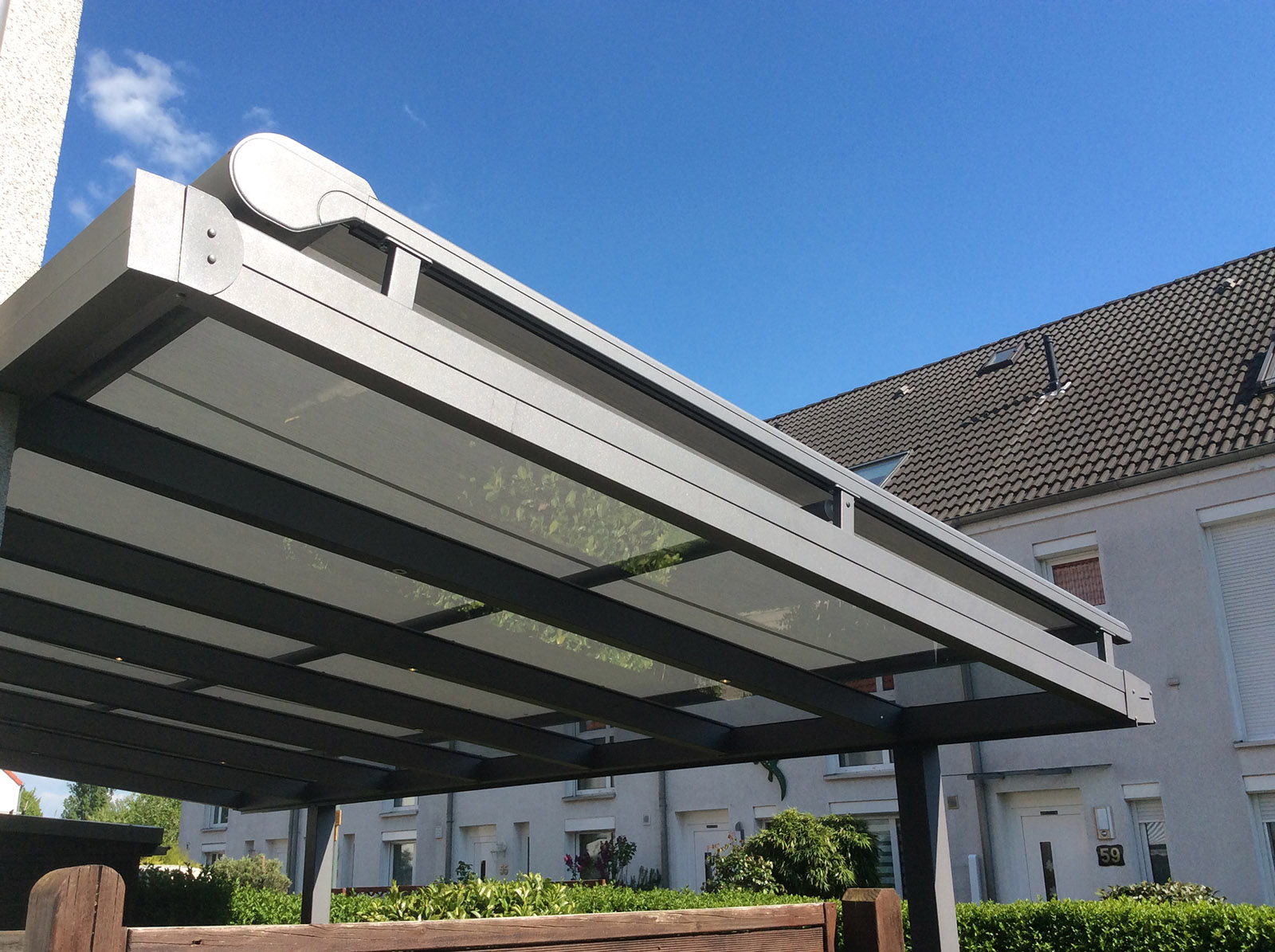 Beschattung, Terrasenüberdachung, Markise